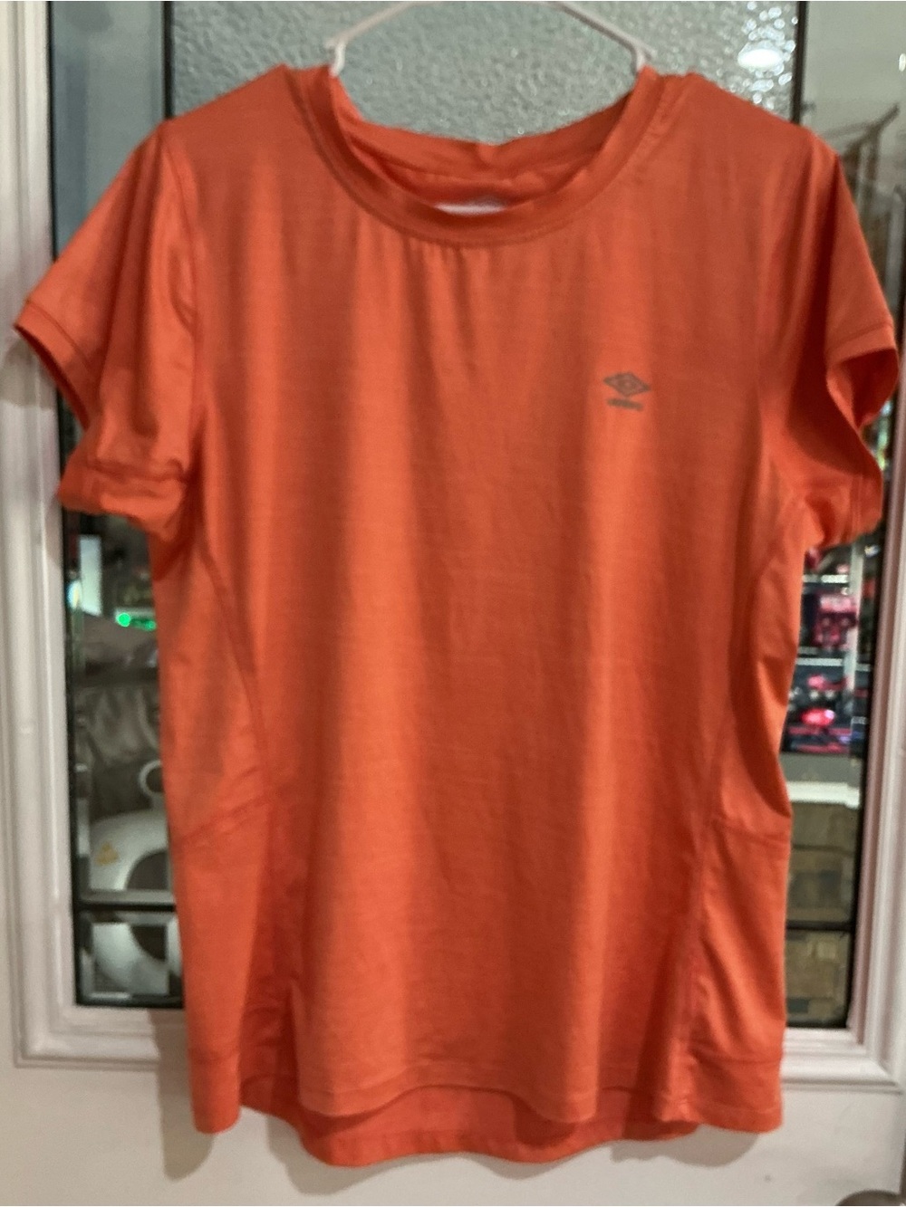 Umbro Orange Short-Sleeve Crewneck Tee